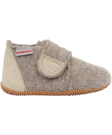 Giesswein Boys Oberstaufen Low-Top Slippers 8.5 UK Child - Natural 268 - Buy Online on SooperMarket.com