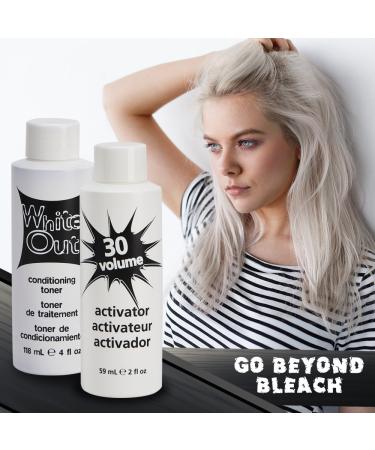 RAW Beyond Bleach White-Out Kit with Conditioning Toner - 30 Volume Activator - Buy Online on SooperMarket.com