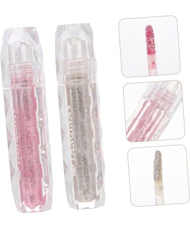 Healeved 2pcs Eyeshadow Eye Makeup Liquid Eye Shadow Make up Shampoo+shield Cosmetics Plastic Silver - Buy Online on SooperMarket.com