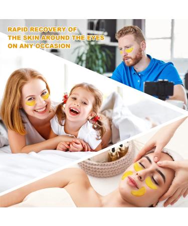 URAQT Under Eye Treatment Masks - 10 Pairs Natural Eye Gel Patches for Wrinkles, Eye Bags, and Dark Circles - Buy Online on SooperMarket.com