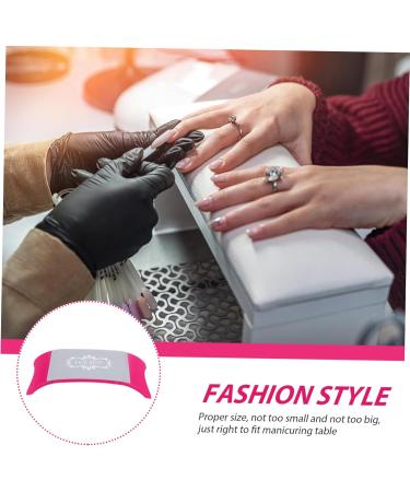 KALLORY Nail Accessories Office Desk Accessories Comfortable Silicone Nail Art Arm Rest Nail Salon Hand Holder Arm Rest Manicure Accessories () Desk Arm Nail Supplies Roso - Buy Online on SooperMarket.com