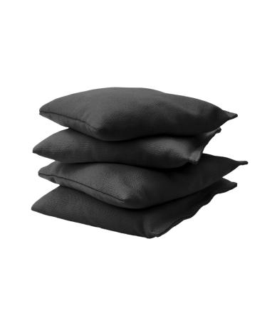 GoSports Official Regulation Cornhole Bean Bags Set Black