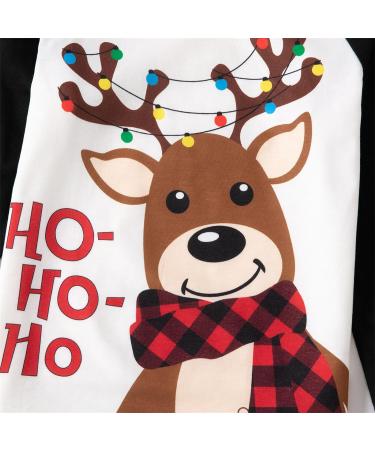 PatPat Family Christmas Pajamas Set | Tree Snowflake Letters Print | Long Sleeve | Red/Black | Men XL - Buy Online on SooperMarket.com