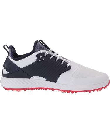 PUMA GOLF Men's Ignite Pwradapt Caged Golf Shoe 10 - White/Silver/Peacoat - Buy Online on SooperMarket.com