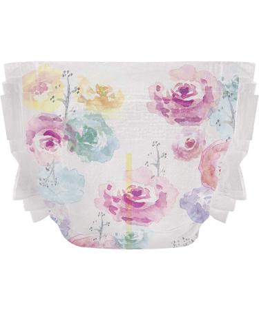 The Honest Company Clean Conscious Diapers | Plant-Based & Sustainable | Rose Blossom + Tutu Cute | Newborn Size 76 Count Club Box - Buy Online on SooperMarket.com
