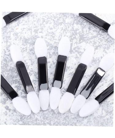 CIMAXIC 100pcs ladies suits EyeShadow Sponge Applicator eyeshadow brush kit Smudge brush Oval travel Patcher M White - Buy Online on SooperMarket.com
