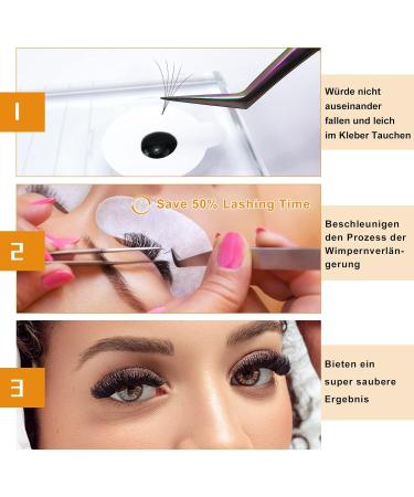 Shop 5D 3D 7D Eyelash Extensions | 0.07 & 0.10 Volume C D Mix | 8-15mm Lengths - Buy Online on SooperMarket.com