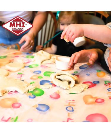 Mommy's Helper No Mess Splat Mat - Printed | Waterproof Baby Floor Protector - Buy Online on SooperMarket.com