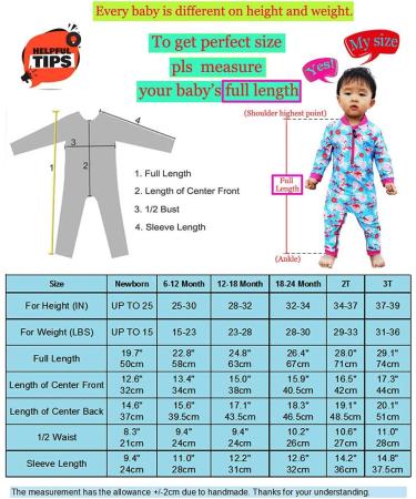 Baby Toddler Boy Swimsuit UPF 50+ Sun Protection Rash Guard Swimwear | Pink Fish Scales | 0-3 Years | 6-12 Months with Crotch Zipper - Buy Online on SooperMarket.com