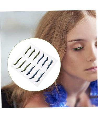 NOLITOY 36 Pairs Glitter Eyeliner Self- Adhesive Reusable Double Eyelid Tapes Flash Skin Patch Miss - Buy Online on SooperMarket.com