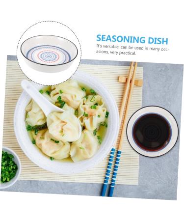 MAGICLULU 2pcs Dish Sushi Dipping Bowl Kitchen Utensils Japanese Sauce Bowl Small Condiment Bowls Dipping Bowls Condiments Ramekins Seasoning Holder Kitchen Gear Japanese-Style Ceramics - Buy Online on SooperMarket.com
