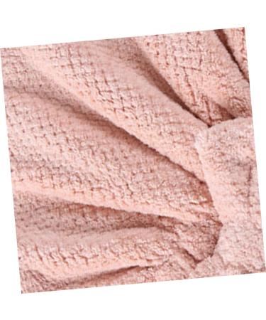 MAGICLULU Coral Fleece Hair Drying Cap Fast Drying Cap Shower Water Absorption Hair Cap Pink Princess Hat Hedging - Buy Online on SooperMarket.com