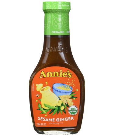 Annie's Naturals Sesame Ginger Vinaigrette - Organic 8-Ounce (Pack of 6)