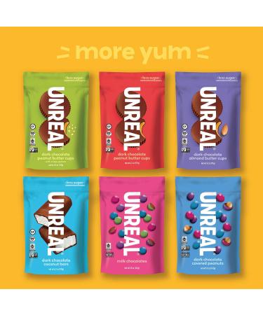 Unreal Candy Coated Chocolate Crispy Quinoa Gems Bag 5 Ounce - Buy Online on SooperMarket.com
