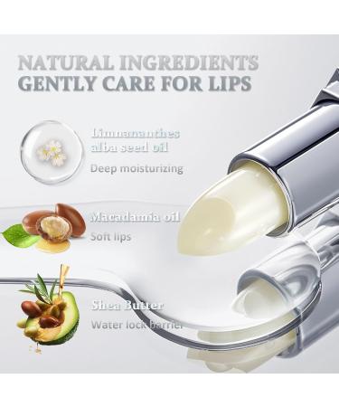 Mens Lip Balm Matte Finish Natural Lip Balm Stick with Shea Butter - Lip Care Tinted Lip Balm Lip Moisturiser offers 24h Deep Moisture - Protect & Hydrate Lip Balm Stick for Dry & Cracked Lips - Buy Online on SooperMarket.com