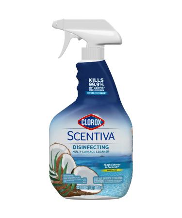 Clorox Company Scentiva Multi-Surface Cleaner Pacific Breeze & Coconut Pacific Breeze Coconut White 32 Fl Oz