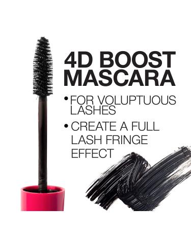 Palladio 4D Boost Volumizing Mascara in Black - Get Fuller, Thicker Lashes - Buy Online on SooperMarket.com