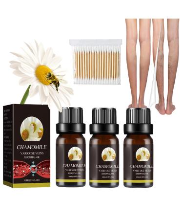 Marronie Oil for Varicose Veins Marronie Chamomile Essential Oil for Varicose Veins 1/3/5 Pack Marronie Oil Varicose Veins (3pcs)