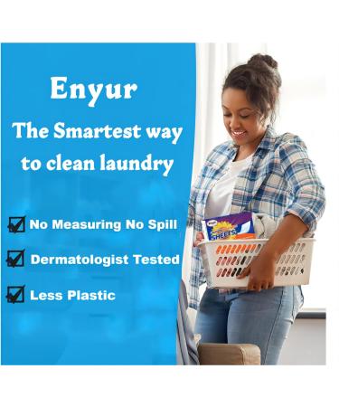 Eco-Friendly Laundry Detergent Sheets - Plant Formula Fresh Scent 200 Loads 2 Packs - Best International Shipping - Buy Online on SooperMarket.com