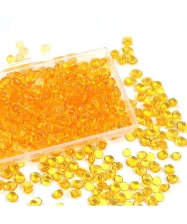 Keratin Glue for Hair Extensions 100g Hair Extensions Fusion Keratin Glue Tips Keratin Granules Keratin Glue Beads (Yellow)