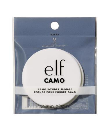 Camo Powder Sponges for e.l.f. Cosmetics Camo Powder Foundation - 2-Pack - Buy Online on SooperMarket.com