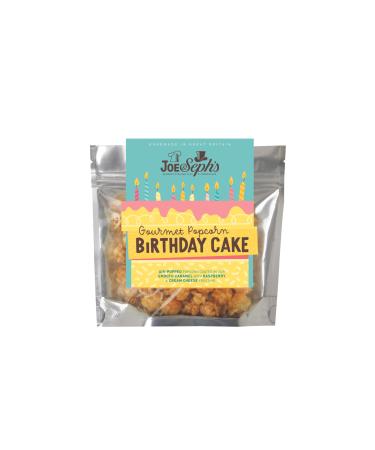 Joe & Seph's Birthday Cake Popcorn (1x30g) gourmet popcorn on the go snack sweet popcorn