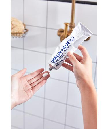 Malin + Goetz Foaming Cream Cleanser - Gentle Vegan Face Cleanser for All Skin Types 4 oz - Soothes & Moisturizes Skin Men & Women - Buy Online on SooperMarket.com