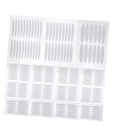 PLAFOPE 30 Sheets Double Eyelid Sticker Eyelid Tape Self-adhesive Eyelid Strip Eyelid Lifter Strips Eye Lift Strips Girl Eyelid Sticker