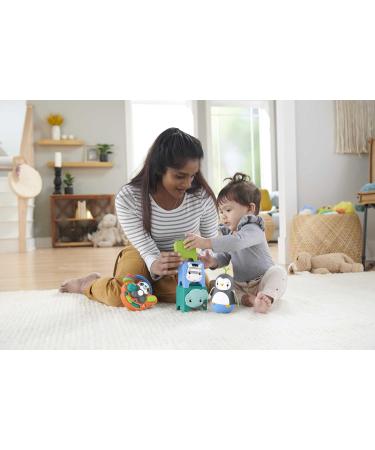 Fisher-Price HFJ93 Fine Motor Skills Gift Set | 3 Activity Toys for Babies 6 Months+ | International Shipping Available - Buy Online on SooperMarket.com