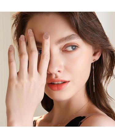 Shichangda Semi Cured Gel Nail Strips - Peel And Stick Nail Wraps Semi-Cured Gel Nail Strips Long Lasting Gloss Nail Strips Easy To Apply And Remove Gel Nail Stickers Cs032 - Buy Online on SooperMarket.com