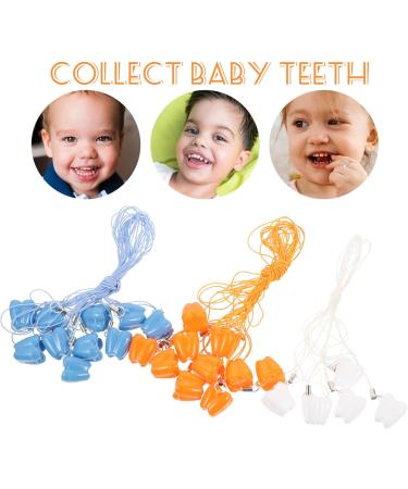 TOYANDONA 25pcs Necklace Milk Teeth Storage Box for Kids - Secure & Stylish Tooth Keepsake Organizer - Buy Online on SooperMarket.com
