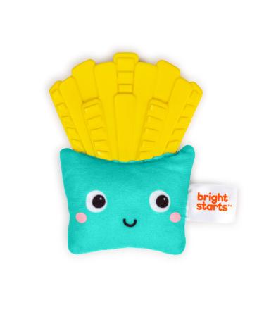Bright Starts Side of Smiles French Fries Teether with Crinkle Textures BPA Free Unisex 3 Months+