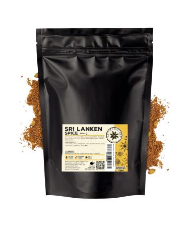 Nature Kitchen Sri Lanken Spice Blend (Mild) 500G Seasoning Spices And Herbs. Gluten-Free and Vegan Everyday Cooking Blends For Marinades Sauces Frying Baking Or Grilling