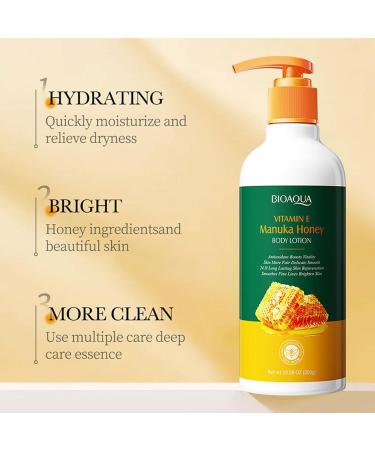 Honey Body Gel | Moisturizing Firming Vitamin E Body Butter Lotion | Hydrating Moisturizer for Face and Body Cream for Dry Skin for Women Bexdug - Buy Online on SooperMarket.com