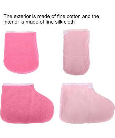 Double Layer Terry Cloth Gloves & Booties for Paraffin Wax Bath Treatment - Buy Online on SooperMarket.com