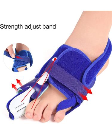 Bunion Toe Separator - Soft Fabric Bunion Toe Splint for Hallux Valgus (Left) - Daily Use - Buy Online on SooperMarket.com