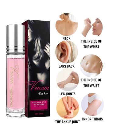 Perfume for Men Valentine's Day Sale Rose Perfume Oil Pheromone Perfume for Men Roll on Perfume Oil Portable Perfume for Male (1 Pcs-B) - Buy Online on SooperMarket.com