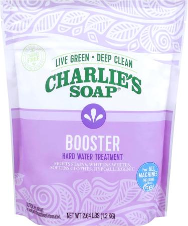 Charlie's Soap Booster & Hard Water Treatment (2.64 Lbs 2 Pack) - Natural Laundry Softener & Booster - Buy Online on SooperMarket.com