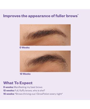 Kosas Grow Potion: Fluffy Brow & Lash Boosting Serum - Enhancing Eyebrow & Eyelash Serum - Buy Online on SooperMarket.com