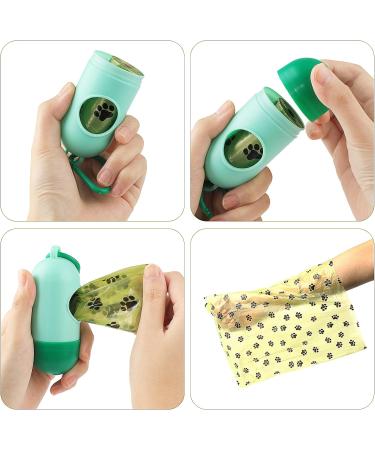 PET4PET Dog Poo Bags 525 Poo Bags for Dog Waste include 1 Adjustable Dispenser 35 Rolls Thick Biodegradable Dog Poop Waste Bag Rolls Cardboard Core 100% Leak Proof and Strong (Green) - Buy Online on SooperMarket.com
