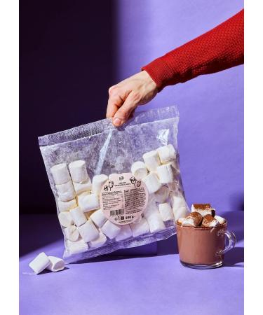 KoRo Vegan Marshmallows 500g - Extra Large Soft & Sweet Vanilla Flavor - International Shipping Available - Buy Online on SooperMarket.com