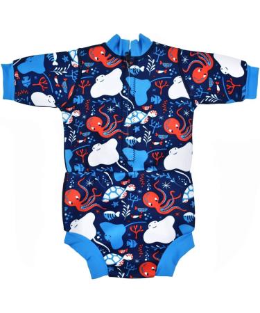 Splash About Happy Nappy Wetsuit & Reusable Swim Nappy - Under the Sea, 0-4 months - Buy Online on SooperMarket.com