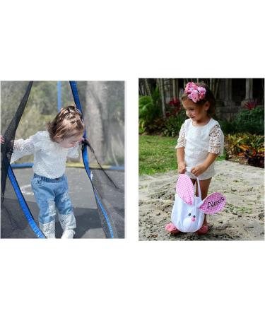 Baby Girl White Lace Ruffle Romper Top + Jeans Shorts Clothing Set 18-24 Months - Buy Online on SooperMarket.com