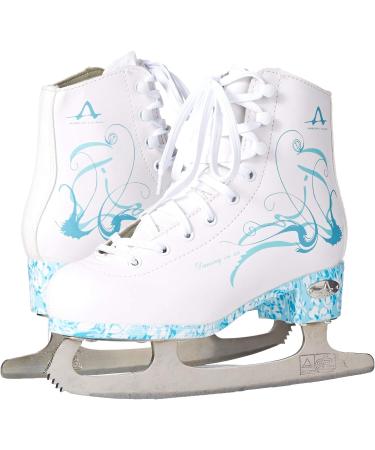 American Athletic Shoe Women's Sumilon Lined Figure Skates - Turquoise Outsole (Size 6) - Buy Online on SooperMarket.com