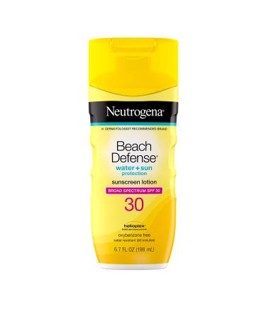 Neutrogena Beach Defense Sunscreen Lotion SPF 30 6.7 fl oz (198 ml)
