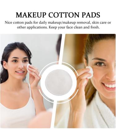 Beaupretty 300 Pcs Organic Cotton Makeup Remover Pads - Reusable Soft Facial Rounds - Buy Online on SooperMarket.com