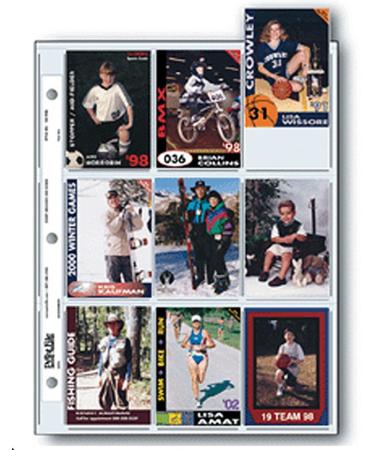 Print File Pkg 25 Archival 120 Negative Preservers. Holds 9 Individual 6x7 Sleeved Negatives or 18 collectable Cards or 2 1/2 x 3 1/2" Wallet Size Prints