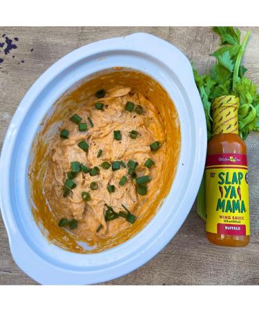 Slap Ya Mama Buffalo Wing Sauce 12 oz - Pack of 2 | Authentic Louisiana Style Wing Sauce - Buy Online on SooperMarket.com