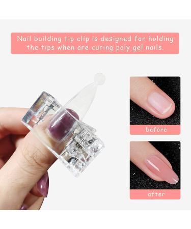 Kalolary 120PCS Gel Nail Dual Forms Set | Nail Art Stickers, Brush, File & Clips | Acrylic Nails Extension Kit - Buy Online on SooperMarket.com