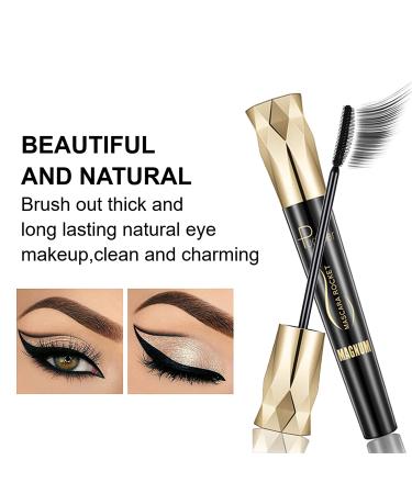 4D Silk Fiber Waterproof Mascara for Voluminous and Dramatic Eyelashes - Buy Online on SooperMarket.com